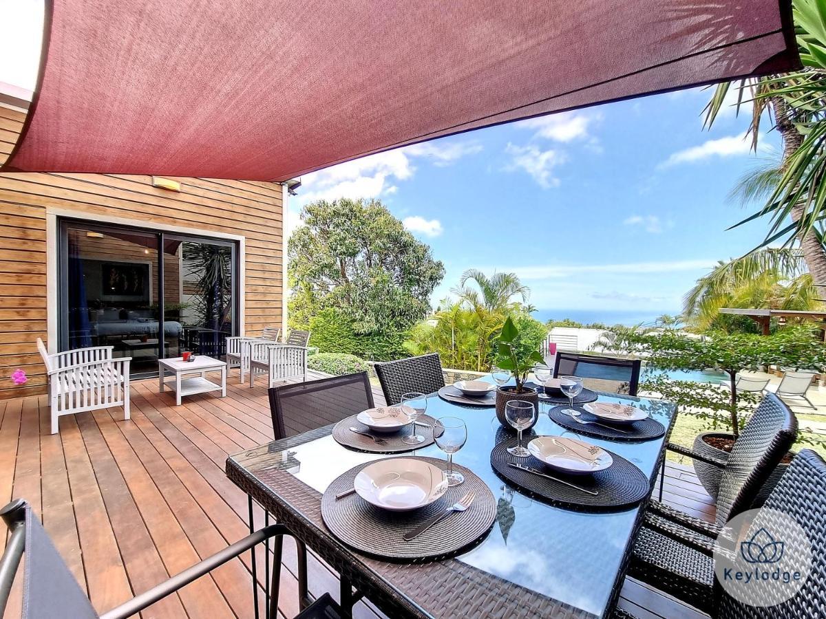 Villa O Baobhai Classee 4 Etoiles - Pisicine Privee Et Vue Mer - Saint-Pierre Экстерьер фото